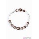 Waltz Of the Flowers Brown Bracelet