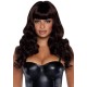 Misfit Long Wavy Bang Wig O/s Brown